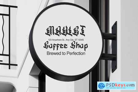 Meviat Gothic - Gothic Blackletter Font