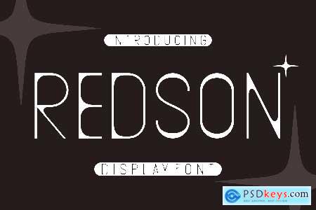 Redson - Display Font