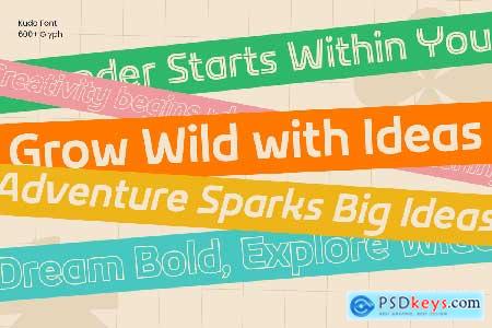 Kuda - Kids Funny Branding Font