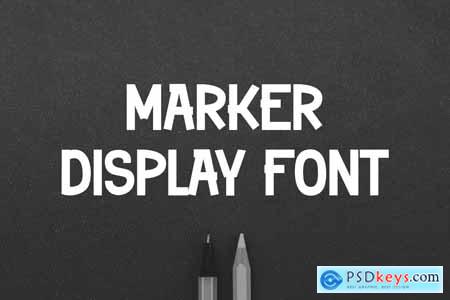 Erpone - Marker Display Font