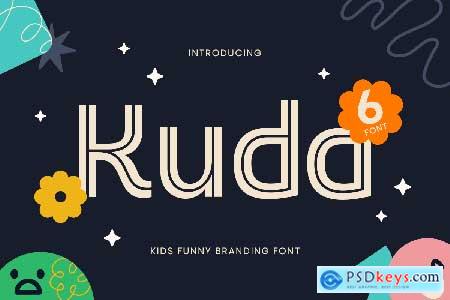 Kuda - Kids Funny Branding Font