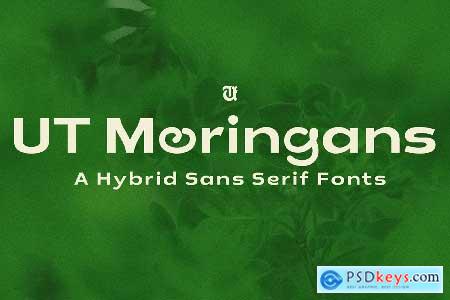 Moringans - A Hybrid Sans Serif Font