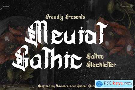 Meviat Gothic - Gothic Blackletter Font