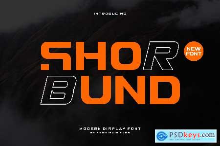 Shor Bund - Modern Display Font
