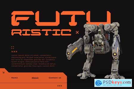 Zirox Cyberpunk - Branding Logo Font