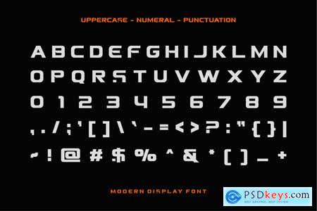 Shor Bund - Modern Display Font