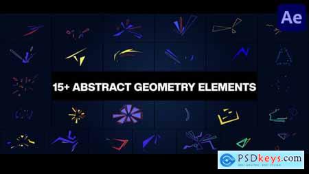 Abstract Geometry Elements for After Effects 50838491