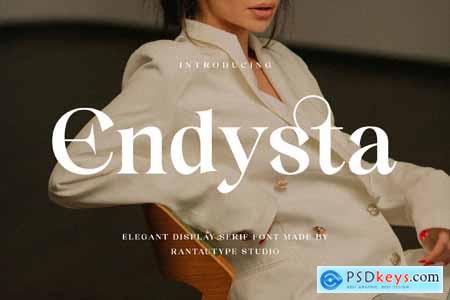 Endysta Luxury Modern Serif Font