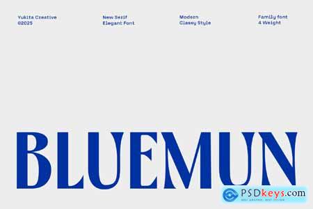Bluemun Elegant Fonts