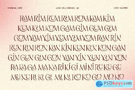 Romena - Feminine Luxury Serif Font