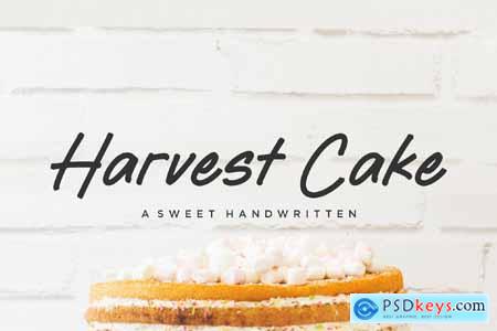 Harvest Cake - Sweet Handwritten Logo Font