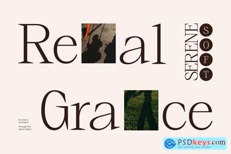 Serenity  Elegant Font