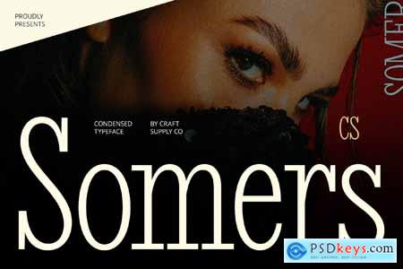 Somers  Condensed Font