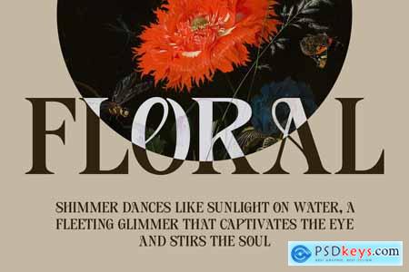 Siera  Art Nouveau Font