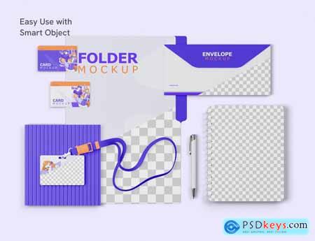Stationery Set Mockup
