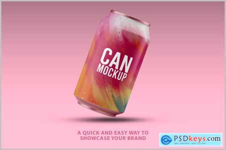 Can Soda Mockup