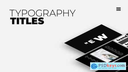 Typography Titles MOGRT 57829913