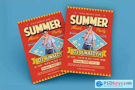 Summer Music Festival Flyer NXL6FFN