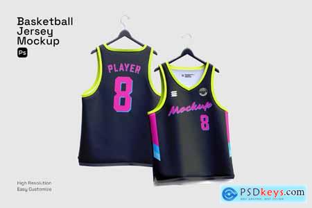 Basketball Jersey Mockup
