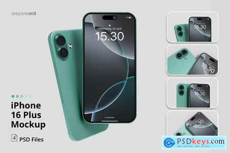 iPhone 16 Plus Mockup