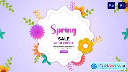 Spring Sale Intro 56812839