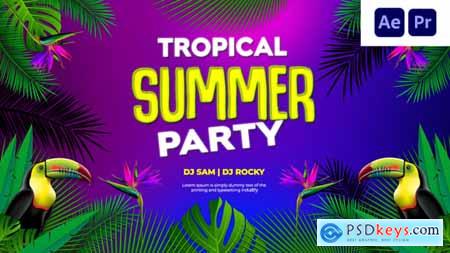 Tropical Summer Party Intro 57413897