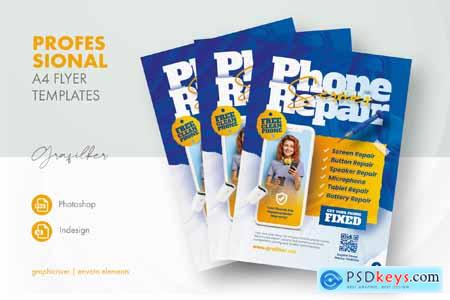Phone Repair Flyer Templates
