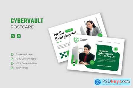 Cybervault Security - Postcard