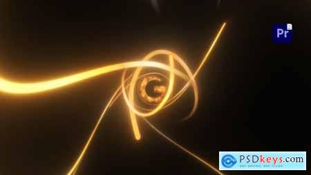 Glowing Lines Logo 57923218