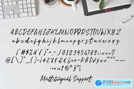 Forest Trail - Brush Script Font