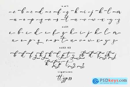 Lenting - Calligraphy Script Font