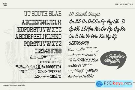 South Drink - A Dynamic Font Duo