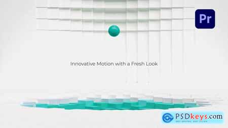 Minimal Voxel Motion Logo Unveil 57914605