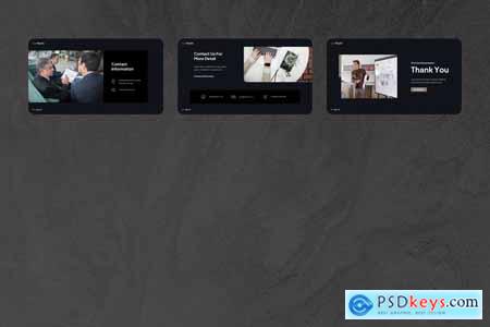 Minefin - Minimalist Pitch Deck PowerPoint Templat