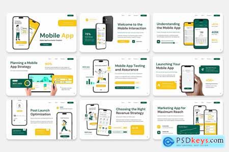 Mobile App Pitch Deck