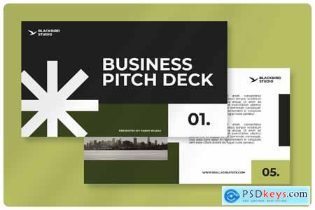 Blackbird - Pitch Deck PowerPoint