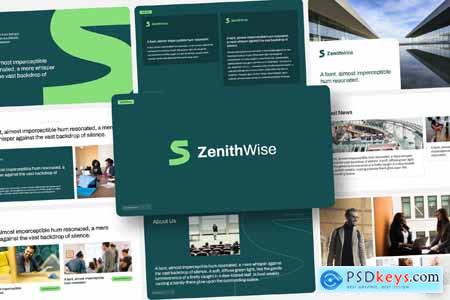 Minimal Pitch Deck Soft Green