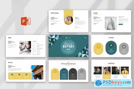 Annual Report Presentation Template