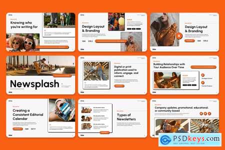 White Orange Newsletter