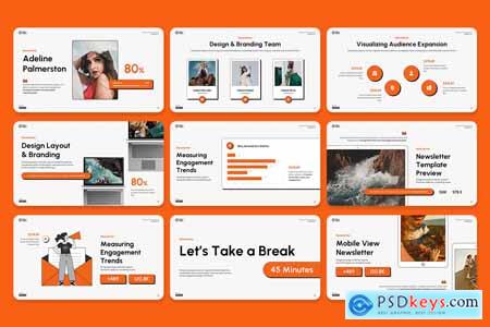 White Orange Newsletter