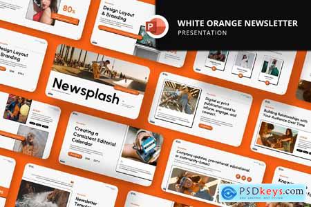 White Orange Newsletter