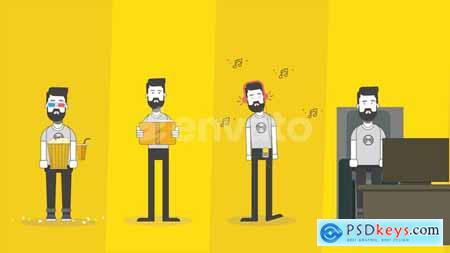 Promotional 2D Character Explainer Promotional Video 57816758