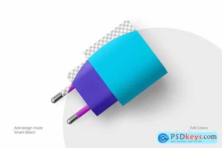 Phone Charger Mockup Set