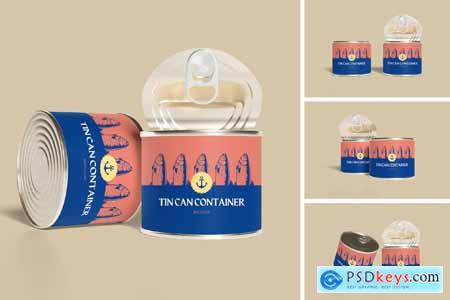 Tin Can Mockup