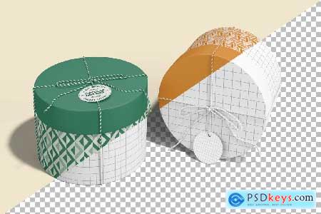 Gift Box Mockup