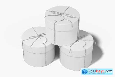 Gift Box Mockup