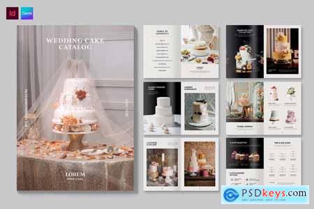 Wedding Cake Catalog & Brochure Template
