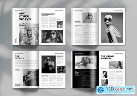 Minimal Magazine Template