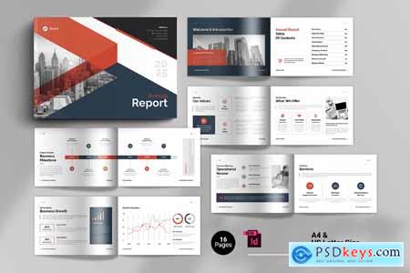 Annual Report Template Landscape