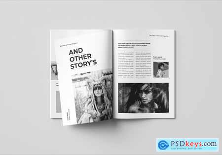 Minimal Magazine Template